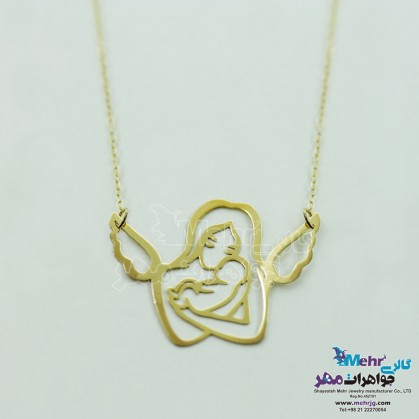 گردنبند طلا - طرح مادر و بچه-MM1107